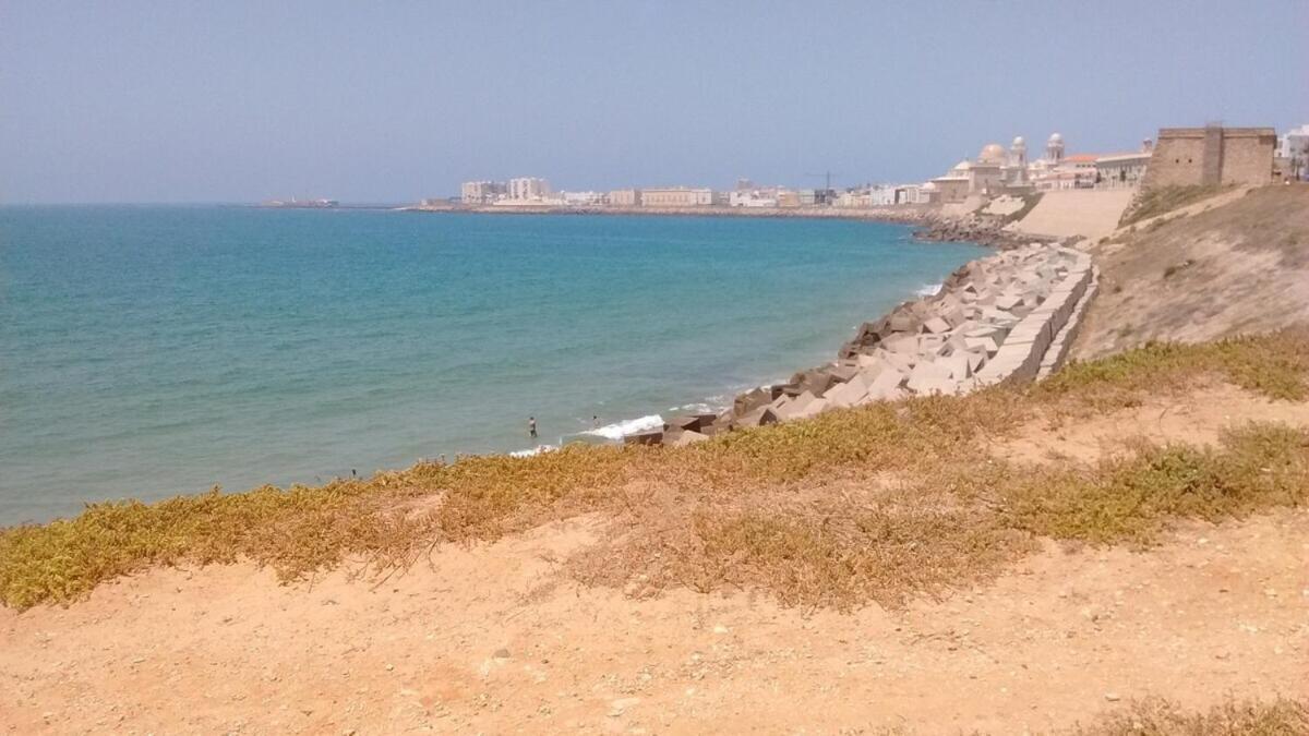 Sopranis Del Mar Apartamento Centro Cadiz, Junto Playa Y Estacion Daire Dış mekan fotoğraf